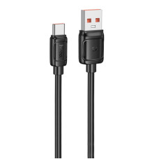 Дата кабель Hoco X115 Surpass USB to Type-C 100W (1m) - Black