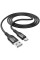 Дата кабель Hoco X72 Creator silicone USB to Type-C (1m) - Black - фото
