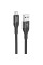 Дата кабель Hoco X72 Creator silicone USB to Type-C (1m) - Black - фото