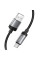 Дата кабель Hoco X117 Star USB to Type-C 3A (1m) - Black - фото