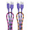 Cavo dati Hoco X116 Meridian USB to Type-C 3A (1m) - Gradient Purple Mix