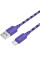 Дата кабель Hoco X116 Meridian USB to Type-C 3A (1m) - Gradient Purple Mix - фото