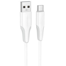 Дата кабель Borofone BX119 New USB to Type-C 3A (1m) - White