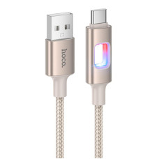 Дата кабель Hoco U144 New USB to Type-C 3A (1.2m) - Gold