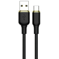 Дата кабель Amaya 89C USB to Type-C 3A (1m) - Black