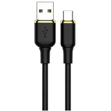 Дата кабель Amaya 89C USB to Type-C 3A (1m) - Black