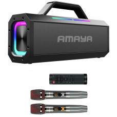 Bluetooth Колонка Amaya ASP-150 Two-person 150W + два мікрофона Black