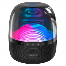 Bluetooth Колонка Borofone BP8 Glazed colorful luminous - Чорний