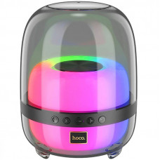 Bluetooth Колонка Hoco BS58 Crystal colorful luminous - Magic black night