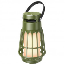 Bluetooth Колонка Hoco BS61 Wild fun outdoor campinh light - Olive Green