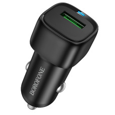 Автомобильное зарядное устройство Borofone BZ34 Cloud QC3.0 18W (1USB-A) - Black