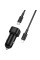 Автомобильное зарядное устройство Borofone BZ34A Cloud PD20W (1USB-C) + кабель Type-C to Lightning - Black - фото