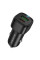 Автомобільний зарядний пристрій Borofone BZ34B Cloud PD20W+QC3.0 total 38W (1USB-A/1C) - Black - фото