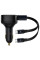 Автомобільний зарядний пристрій Baseus Enjoyment PD33W with retractable cables (2USB-C) (C00035500111) - Black - фото