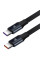 Автомобільний зарядний пристрій Baseus Enjoyment PD33W with retractable cables (2USB-C) (C00035500111) - Black - фото