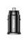 Автомобільний зарядний пристрій Baseus Square Metal PD 3.0 QC 4.0+ 30W USB + Type-C (CCALL-AS) - Чорний - фото