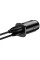 Автомобільний зарядний пристрій Baseus Square Metal PD 3.0 QC 4.0+ 30W USB + Type-C (CCALL-AS) - Чорний - фото