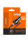 Автомобільний зарядний пристрій Amaya ACC-13C QC3.0 20W (1USB-A) + кабель USB to Type-C Black - фото