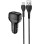 Автомобільний зарядний пристрій Hoco Z36 Leader 2.4A (2USB-A) + кабель USB to MicroUSB - Чорний