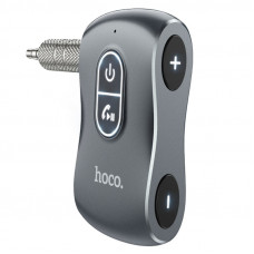 Bluetooth аудіо ресивер Hoco E73 Tour Car - Metal gray