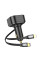 Автомобільний зарядний пристрій Hoco NZ13 Clever PD30W with telescopic cable Type-C to Lightning - Black