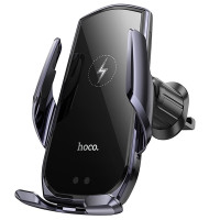 Supporto auto con caricatore wireless Hoco CA202 Plus - Black