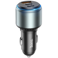 Автомобильное зарядное устройство Hoco NZ9 Galloper 95W (1USB-A/2C) - Black
