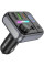 Автомобільний зарядний пристрій FM модулятор Borofone BC50 Ascenso PD20W+QC3.0 18W (2USB-A/1C) - Black - фото
