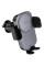 Автодержатель с Беспроводное зарядное устройство Borofone BH221 Path 15W (air outlet) - Black / Metal gray - фото