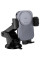 Автотримач з БЗП Borofone BH222 Leading 15W (center console) - Black / Metal gray - фото