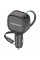 Автомобильное зарядное устройство Amaya ACC-12C PD57.5W+QC3.0 total 84W (1USB-A/1C) with retractable cable Type-C - Black - фото