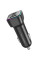 Автомобільний зарядний пристрій Borofone BZ28C Trophie PD60W+QC3.0 (1USB-A/2C) - Black - фото