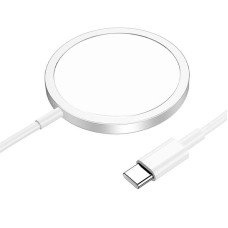 Беспроводное зарядное устройство Hoco CW47 Original series 15W - Silver