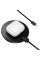 Беспроводное зарядное устройство Hoco CW62 Peak with digital display and cable 15W - Black - фото