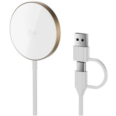 Беспроводное зарядное устройство WIWU Wi-W029 MagCircle Qi2 15W - Gold