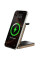 Беспроводное зарядное устройство WIWU Wi-W038 Triple 3 in 1 wireless charger - Gold - фото