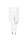 Сетевое зарядное устройство WIWU G035 Essen PD65W GaN (2USB-C) - White - фото