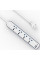 Подовжувач WIWU S007 Power Strip PD20W (2USB-A/2C/4xSocket) (2m) - White - фото