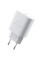 Сетевое зарядное устройство WIWU G008 Essen PD30W GaN (1USB-C) + кабель Type-C to Type-C - White - фото