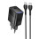 Сетевое зарядное устройство Hoco CS113A Lounge PD40W (1USB-C) + кабель Type-C to Type-C - Black