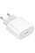 Мережевий зарядний пристрій Borofone BA100A Original PD20W (1USB-C) - White - фото