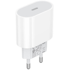 Мережевий зарядний пристрій Borofone BA100A Original PD20W (1USB-C) - White
