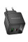 Сетевое зарядное устройство Borofone BN19 Intenso PD20W+QC3.0 (1USB-A/1C) - Black - фото
