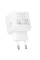 Мережевий зарядний пристрій Borofone BN18 Intenso PD20W (1USB-C) - White - фото