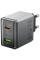 Мережевий зарядний пристрій Borofone BN20 Lena PD35W+QC3.0 (1USB-A/1C) - Metal gray - фото