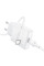 Сетевое зарядное устройство Borofone BN23 Wish PD20W (1USB-C) + кабель Type-C to Type-C - White - фото