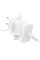 Сетевое зарядное устройство Borofone BA109A Star PD40W (1USB-C) + кабель Type-C to Type-C - White - фото
