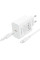 Сетевое зарядное устройство Borofone BA109A Star PD40W (1USB-C) + кабель Type-C to Type-C - White - фото