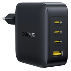 Сетевое зарядное устройство Baseus EnerFill FH11 PD140W+QC3.0 (1USB-A/3C) (E0121J) - Cosmic Black