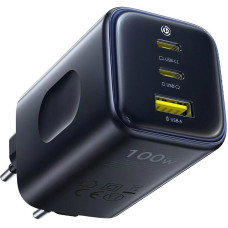 Сетевое зарядное устройство Baseus PicoGo AE11 Fast Charger 100W (1USB-A/2C) (E01214) - Cosmic Black